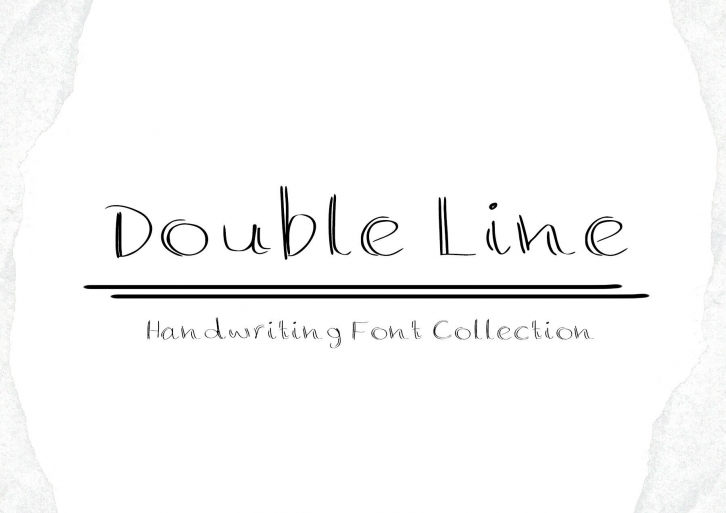 Double Line Font Download