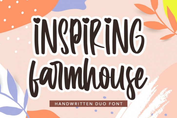 Inspiring Farmhouse Font Download