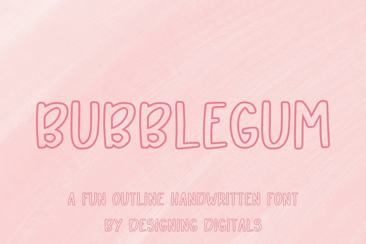 BubbleGum Font Download