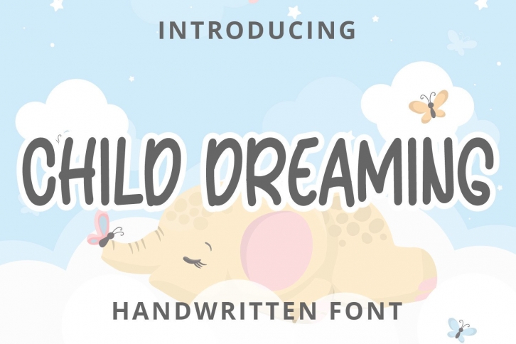 Child Dreaming Font Download