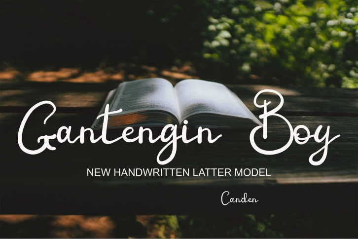 Gantengin Boy Font Download