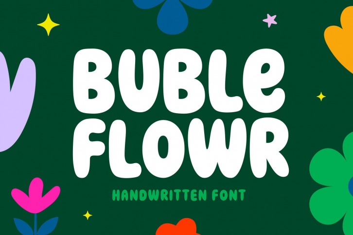 Buble Flowr Font Download