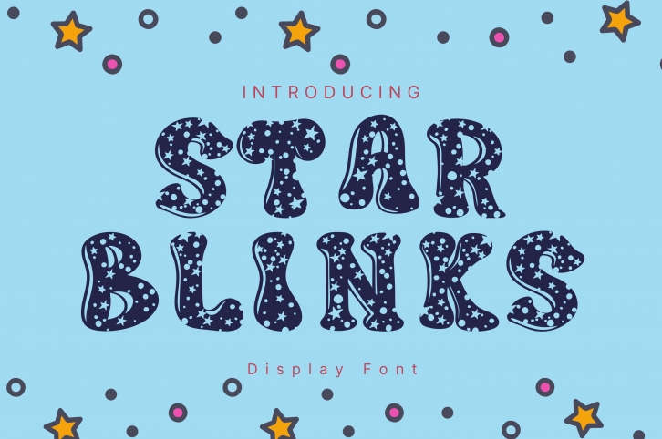 Star Blinks Font Download