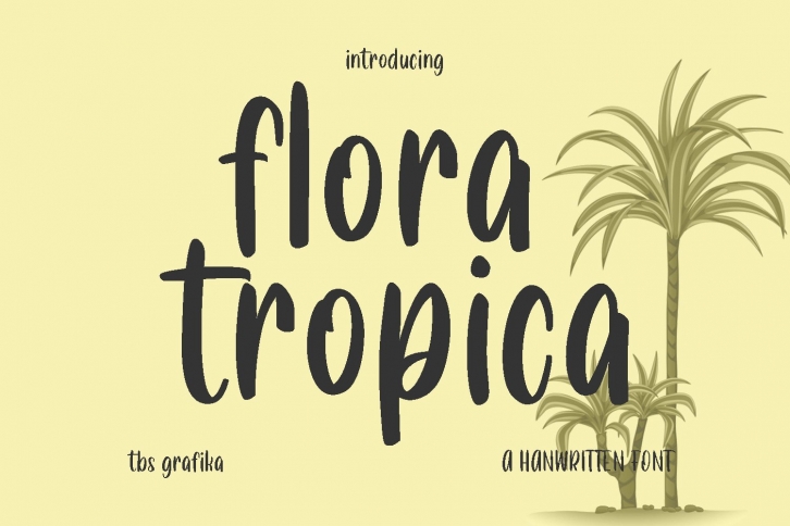 Floratropica Font Download