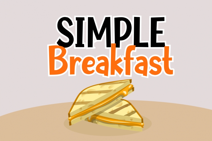 Simple Breakfas Font Download