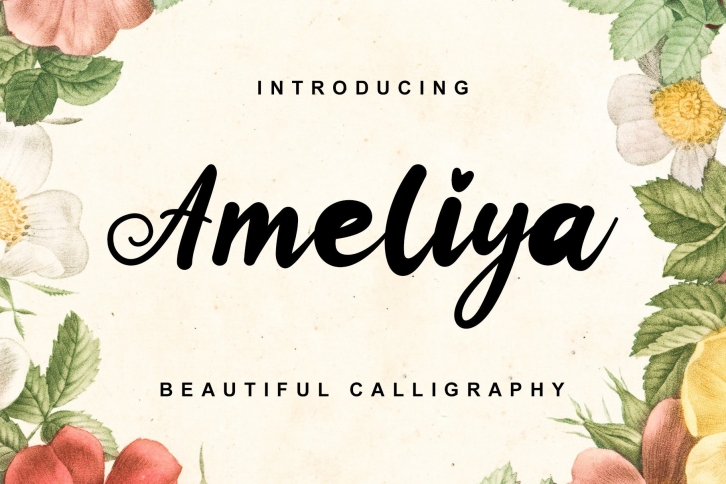 Ameliya Font Download