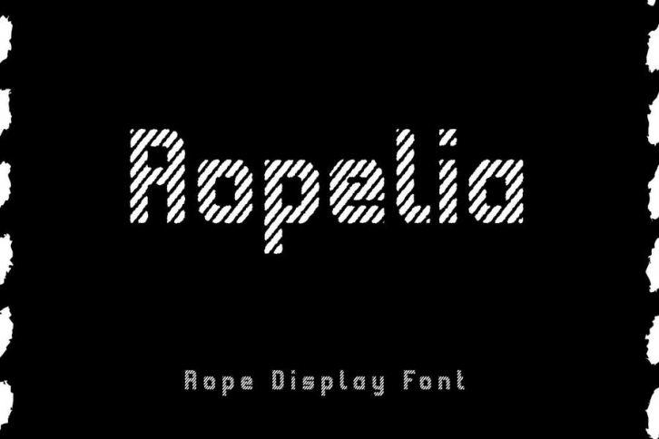 Ropelia - Display font Font Download