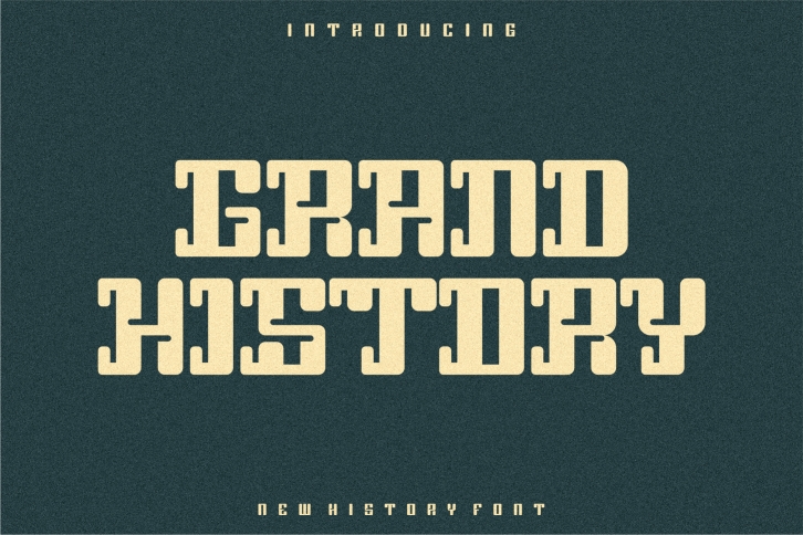 Grand History Font Download