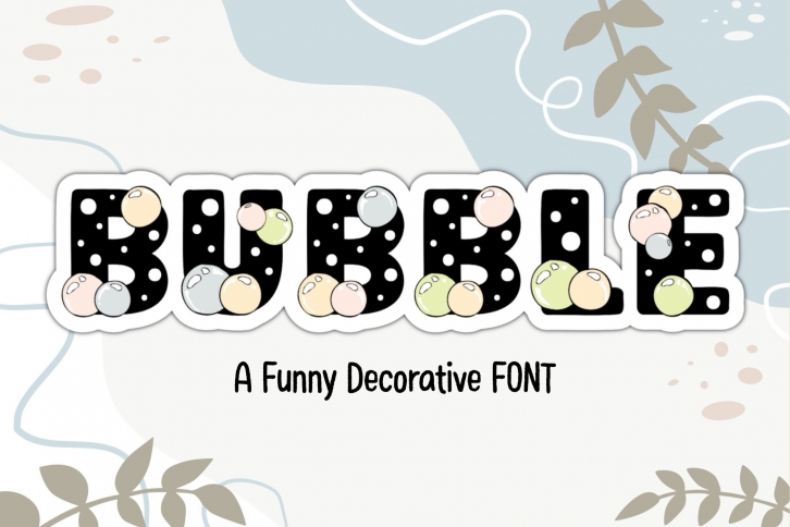 Bubble Font Download