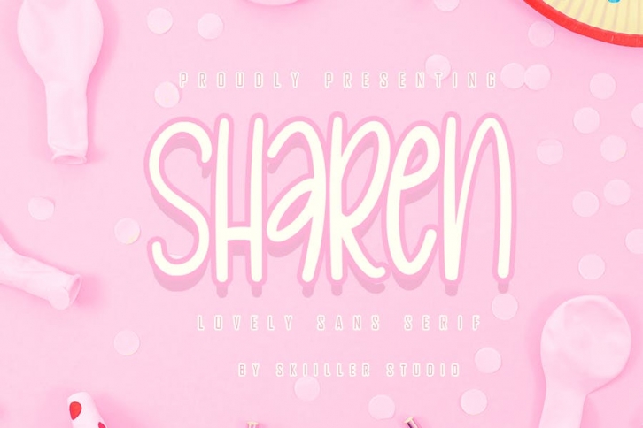 Sharen - Lovely Sans Serif Font Download