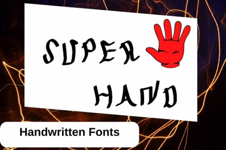 Super Hand Font Download