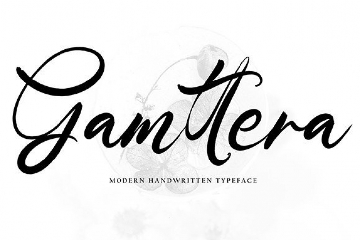 Gamtera Font Download