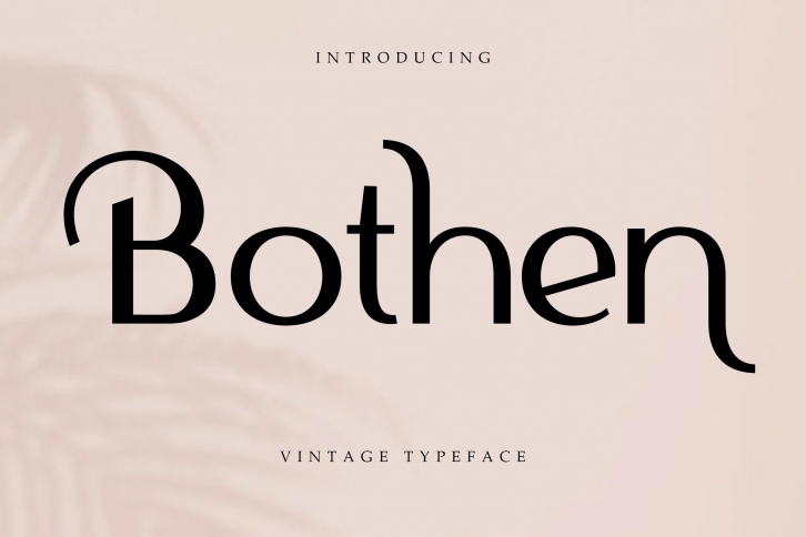 Bothen Font Download