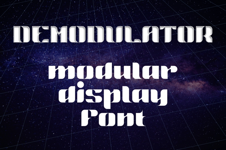 Demodulator Font Download