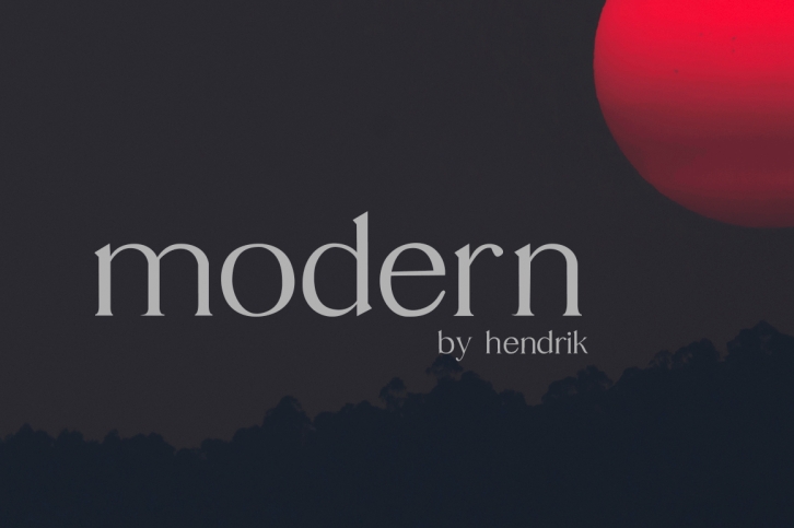 Modern Font Download