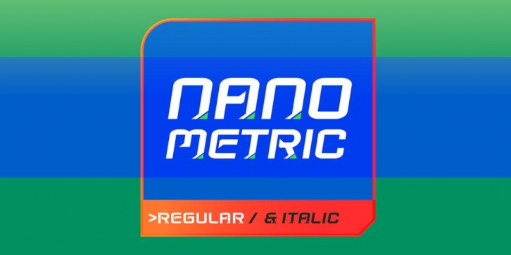 SB Nanometric Font Download
