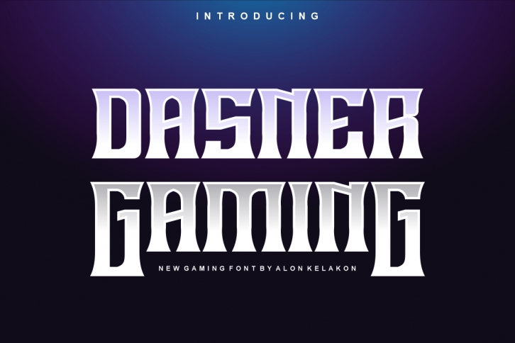 Dasner Gaming Font Download