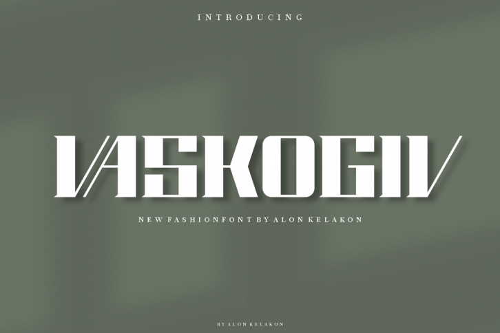 Vaskogiv Font Download