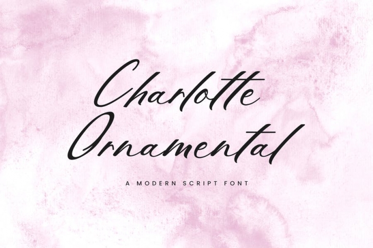 Charlotte Ornamental Calligraphy Font Font Download