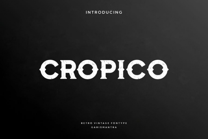 Cropico Font Download