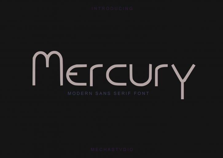 Mercury Font Download