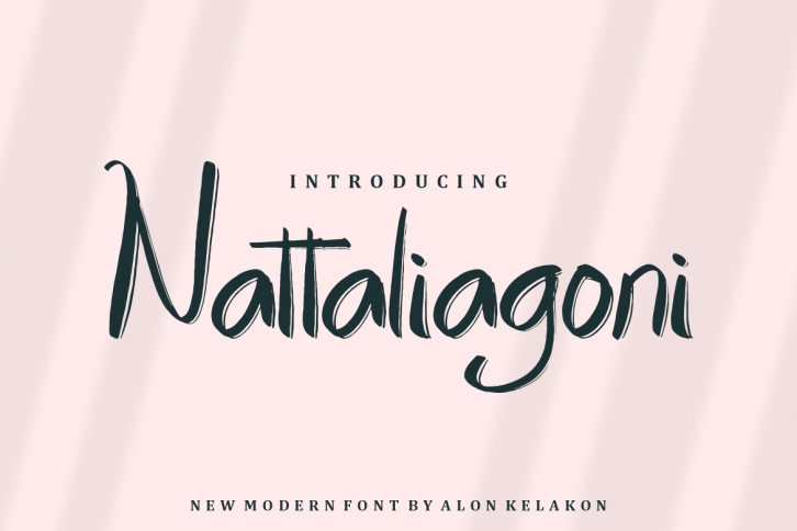 Nattaliagoni Font Download