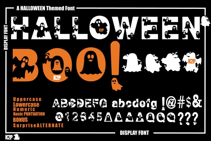 Halloween Boo Font Download