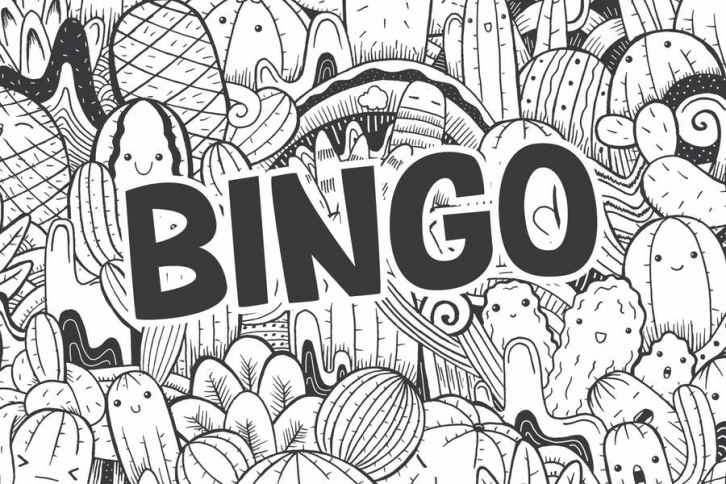 BINGO - Kids Font Font Download
