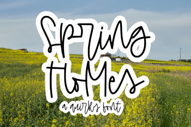 Spring Homes Font Download
