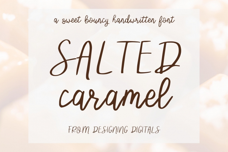 Salted Caramel Font Download