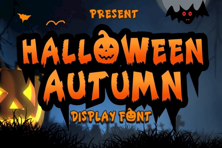 Halloween Autumn Font Download