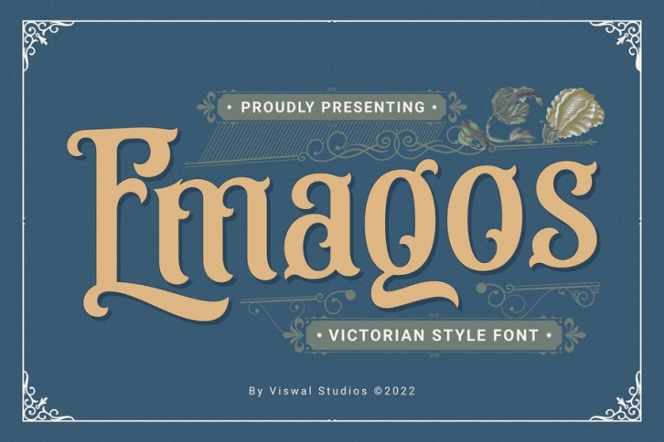 Emagos - Vintage Font Font Download