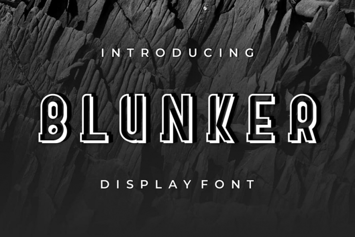 BLUNKER Serif Font Font Download