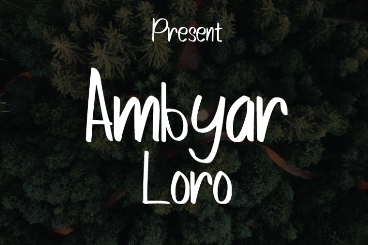 Ambyar Loro Font Download