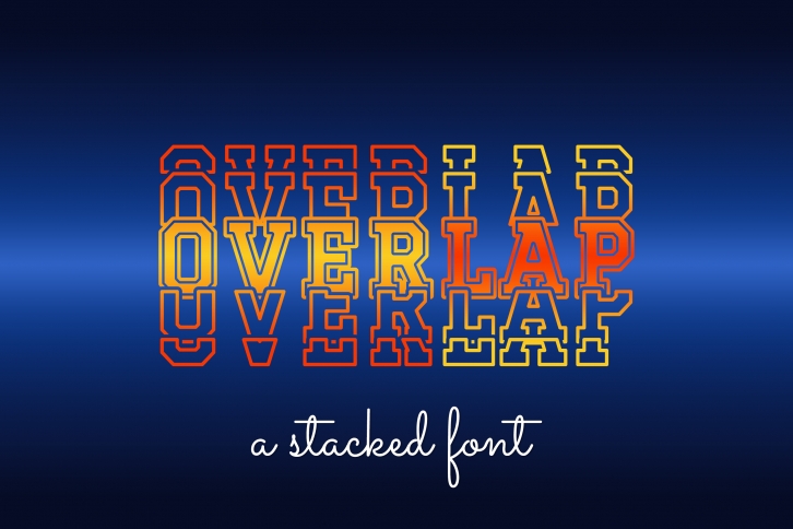 Overlap Font Download