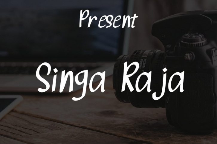 Singa Raja Font Download