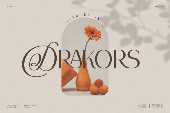 Drakors elegant Font Download