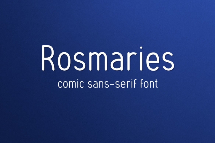 Rosmaries Font Download