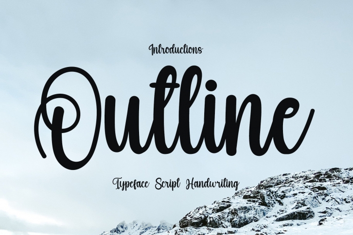 Outline Font Download