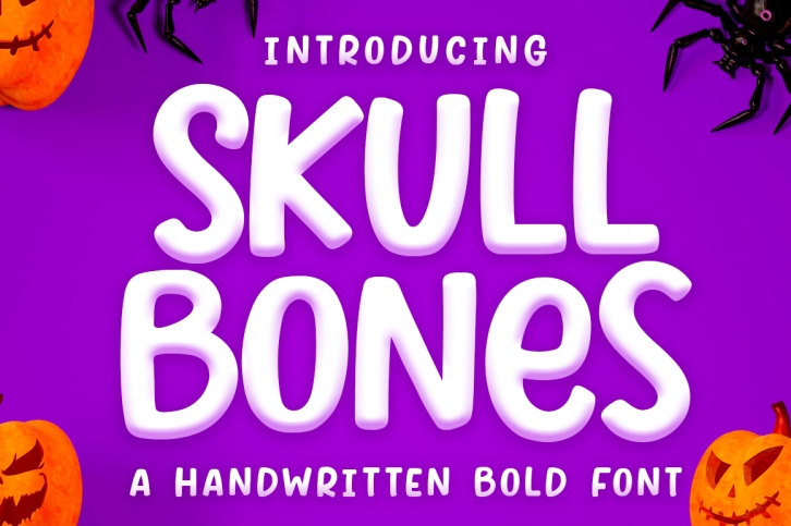 Skull Bones Font Download