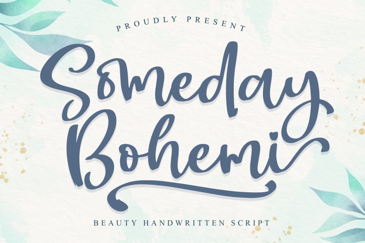 Someday Bohemi Font Download