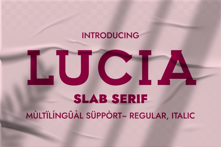 Lucia Font Download
