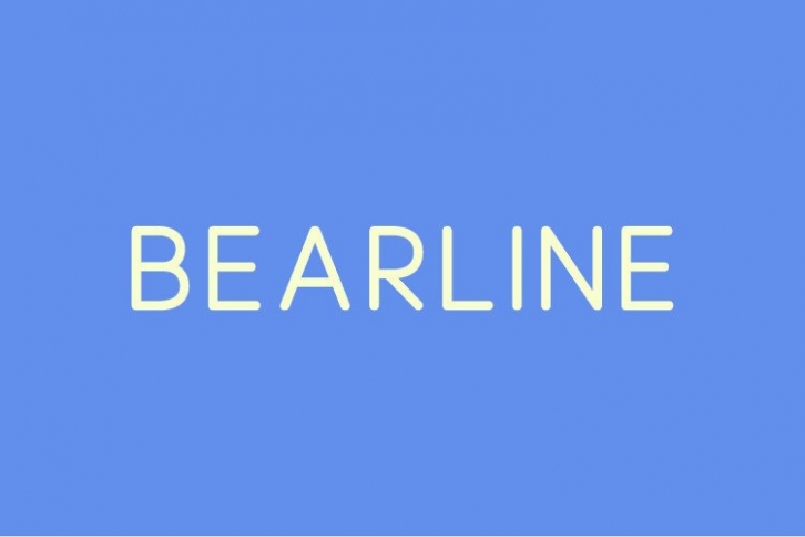 Bearline Font Download