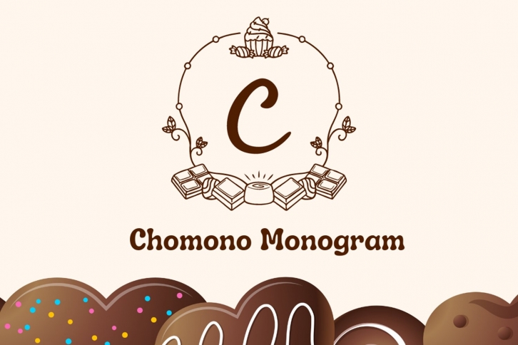 Chomono Monogram Font Download