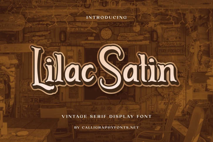 Lilac Sati Font Download