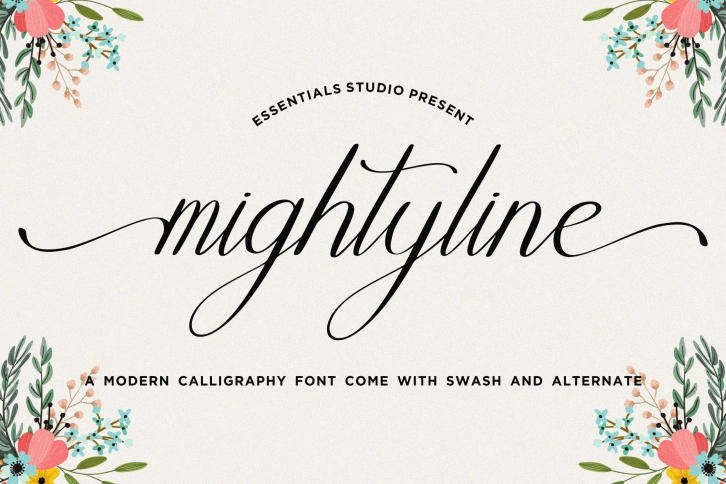 Mightyline Font Download