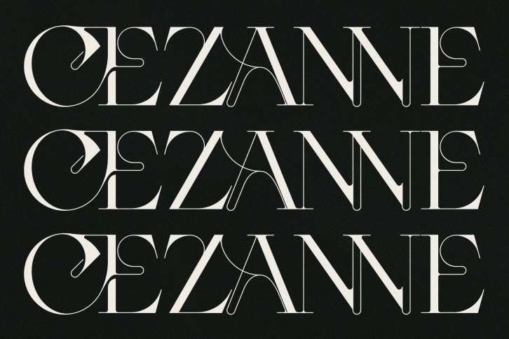 CEZANNE Font Download