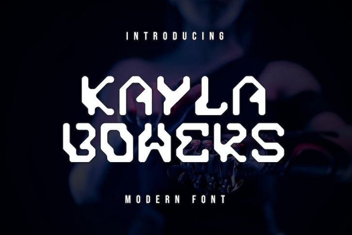 Kayla Bowers Modern Font Font Download