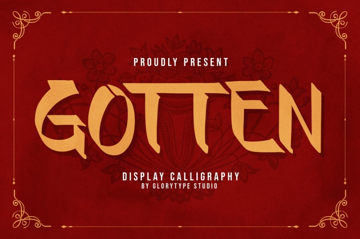 GOTTEN Font Download