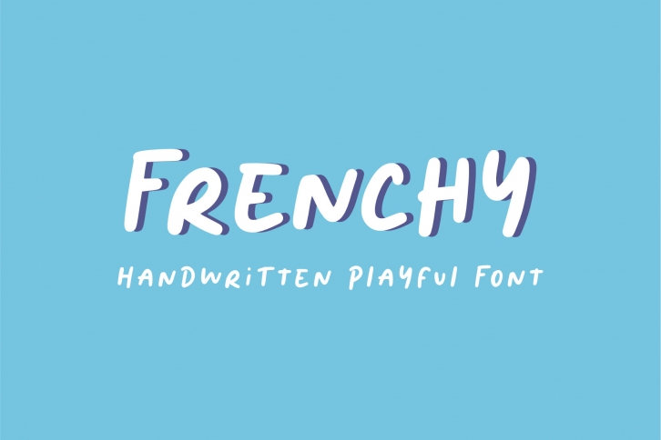 Frenchy - Handwriting Font Download
